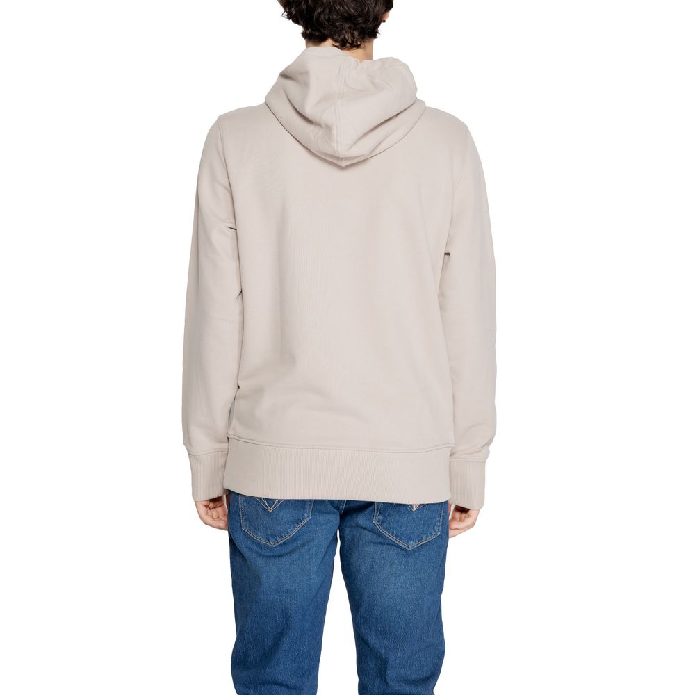 Beige Recycled Cotton Hoody
