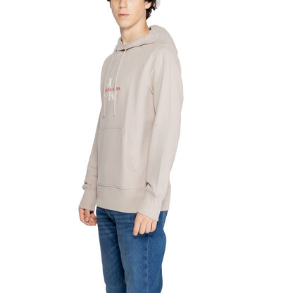 Beige Recycled Cotton Hoody