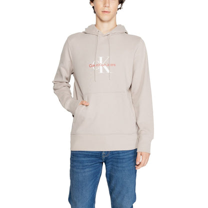 Beige Recycled Cotton Hoody
