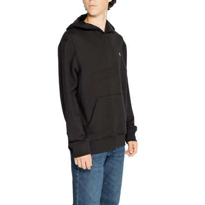 Black Recycled Cotton Hoody