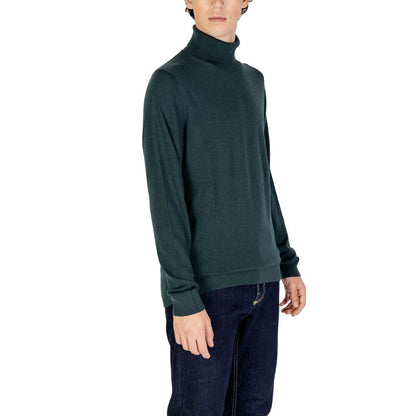 Suéter de lana verde