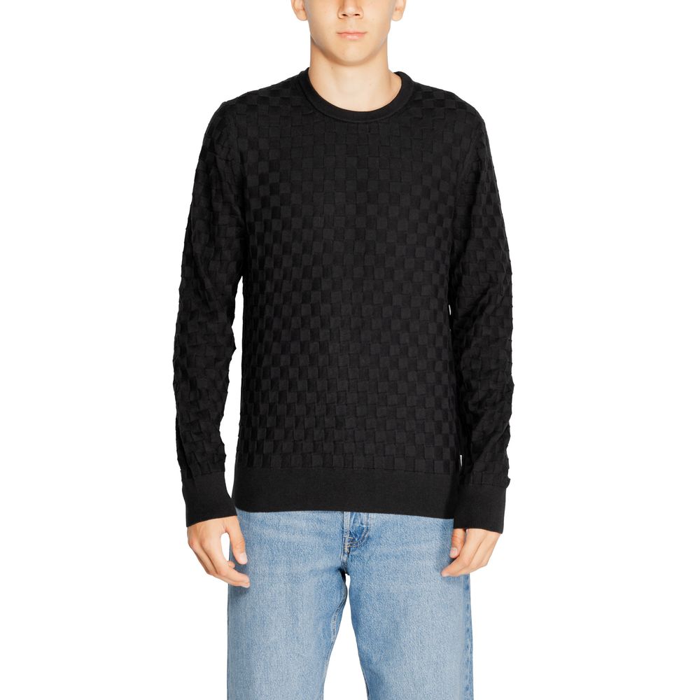 Camiseta de algodón negra