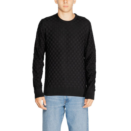 Camiseta de algodón negra
