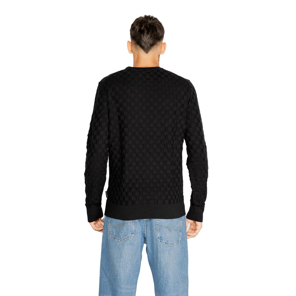 Camiseta de algodón negra