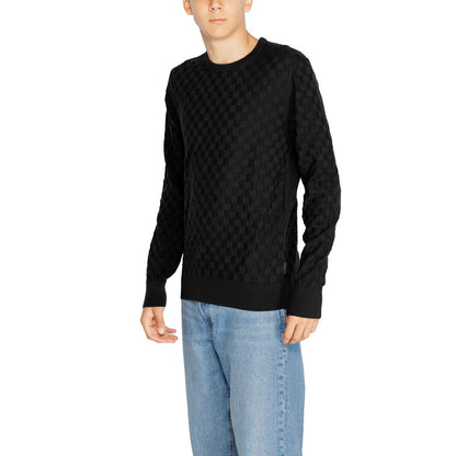 Camiseta de algodón negra