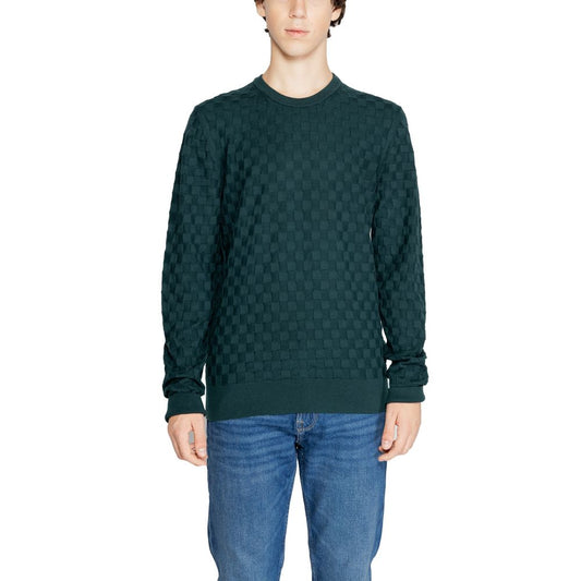 Camiseta de algodón verde