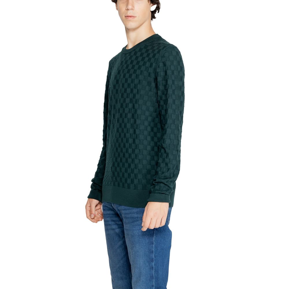 Camiseta de algodón verde