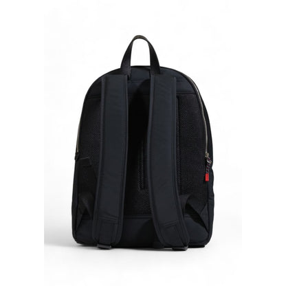 Mochila de poliéster negra de poliéster