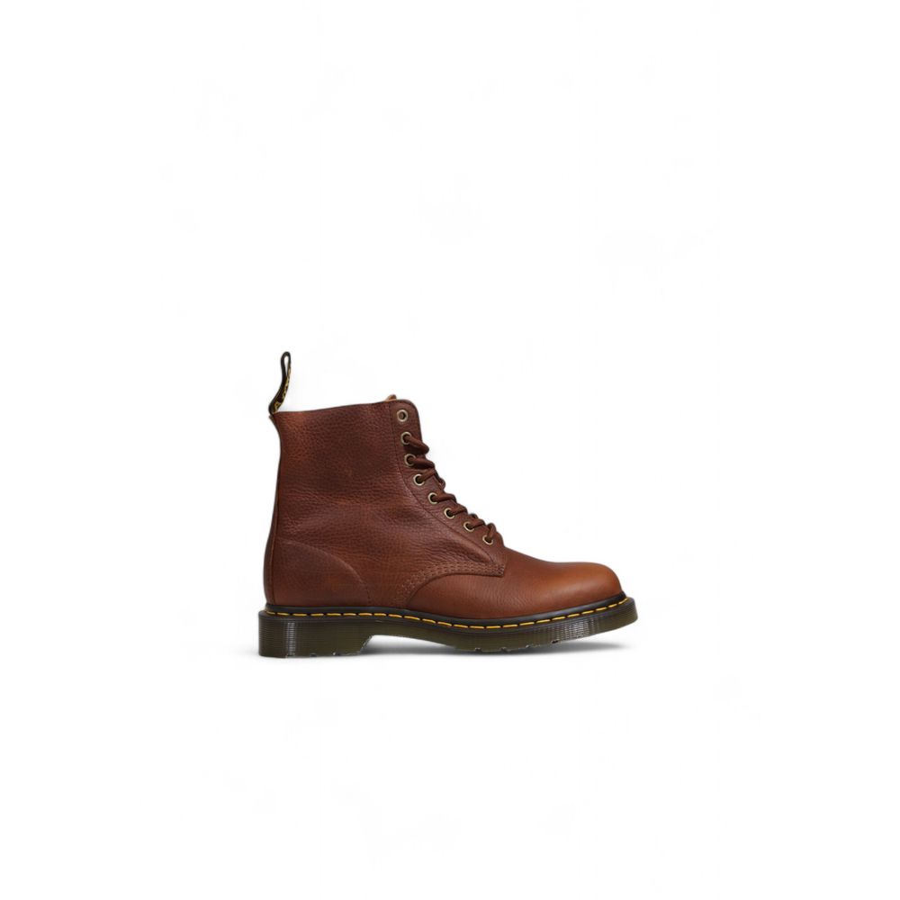 Bota de cuero marrón