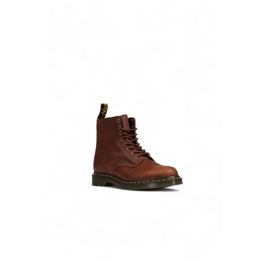 Bota de cuero marrón