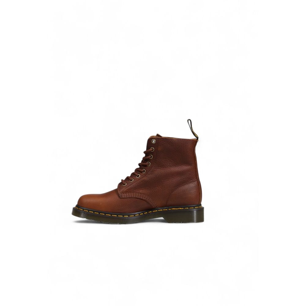Bota de cuero marrón