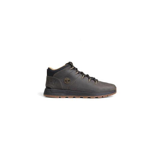 Zapatillas de cuero gris