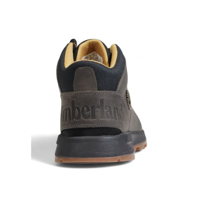 Zapatillas de cuero gris