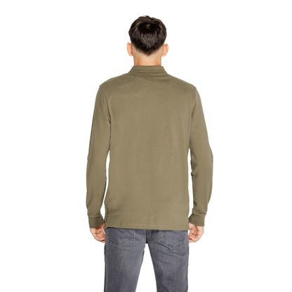 Camiseta de algodón verde