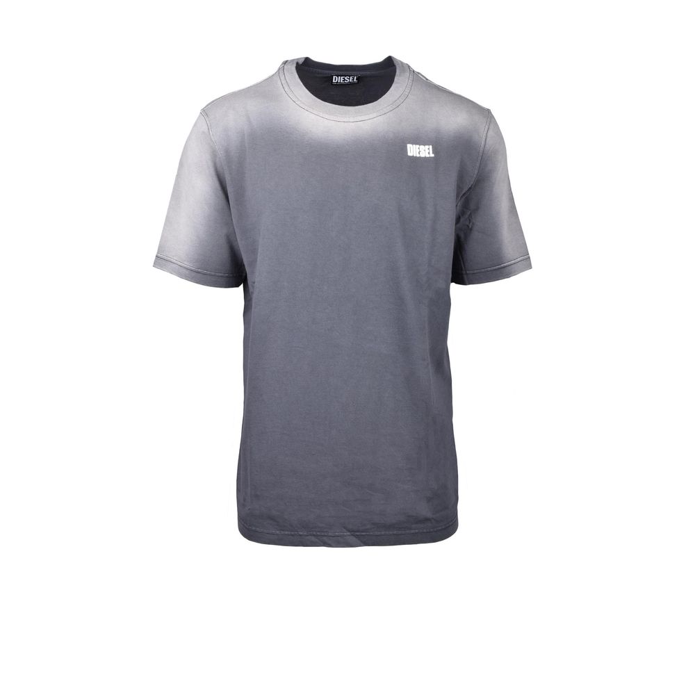 Camiseta de algodón gris