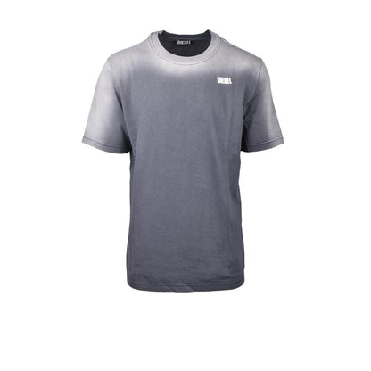 Camiseta de algodón gris