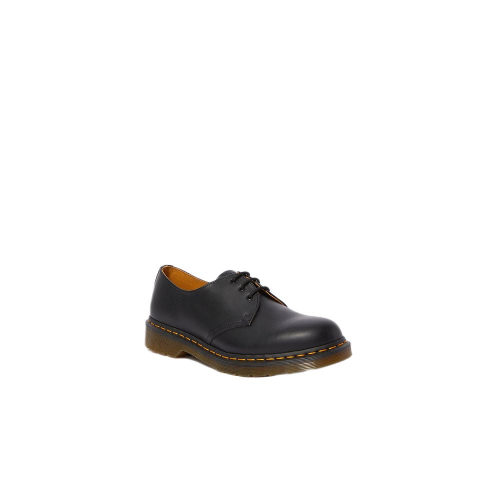 Black Leather Platform