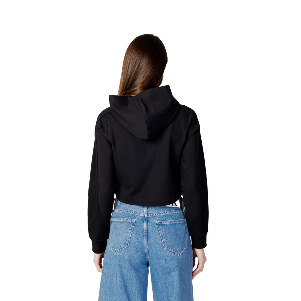 Black Viscose Long Sleeve
