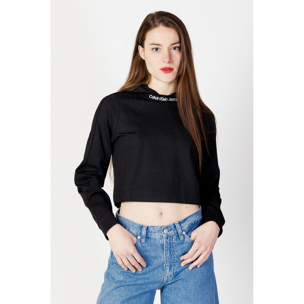 Black Viscose Long Sleeve