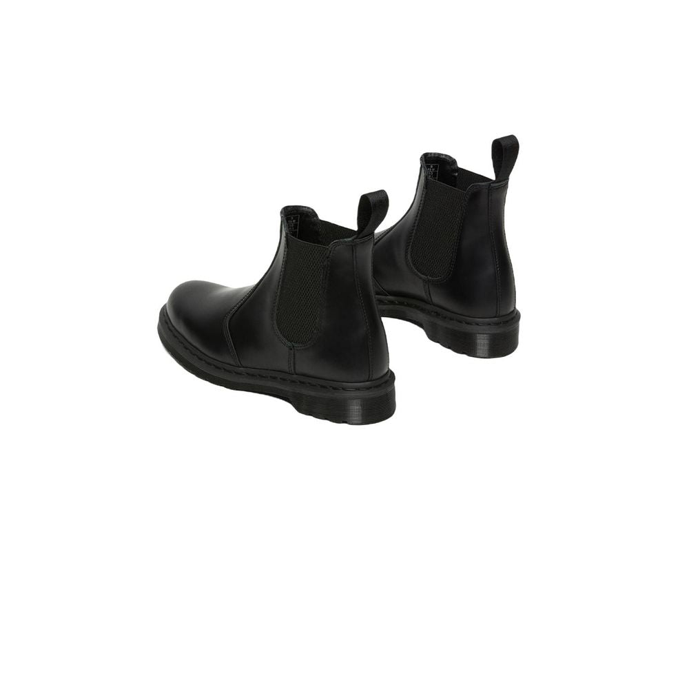Black Leather Ankle