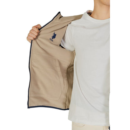 Blue Polyamide Jackets & Coat