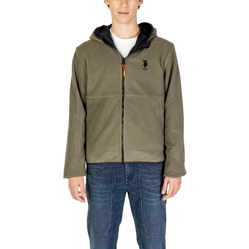 Chaqueta de poliamida gris