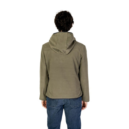 Chaqueta de poliamida gris
