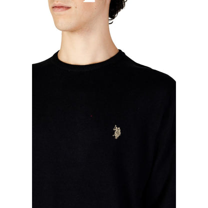 Suéter de algodón negro