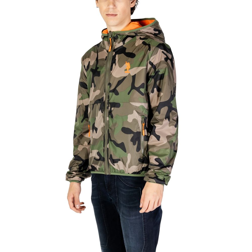 Green Polyamide Jackets & Coat