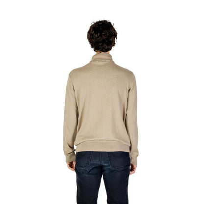 Suéter de algodón beige