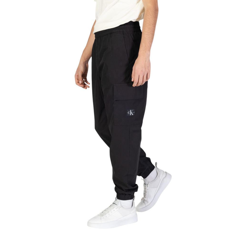 Black Cotton Joggers Workout Pant