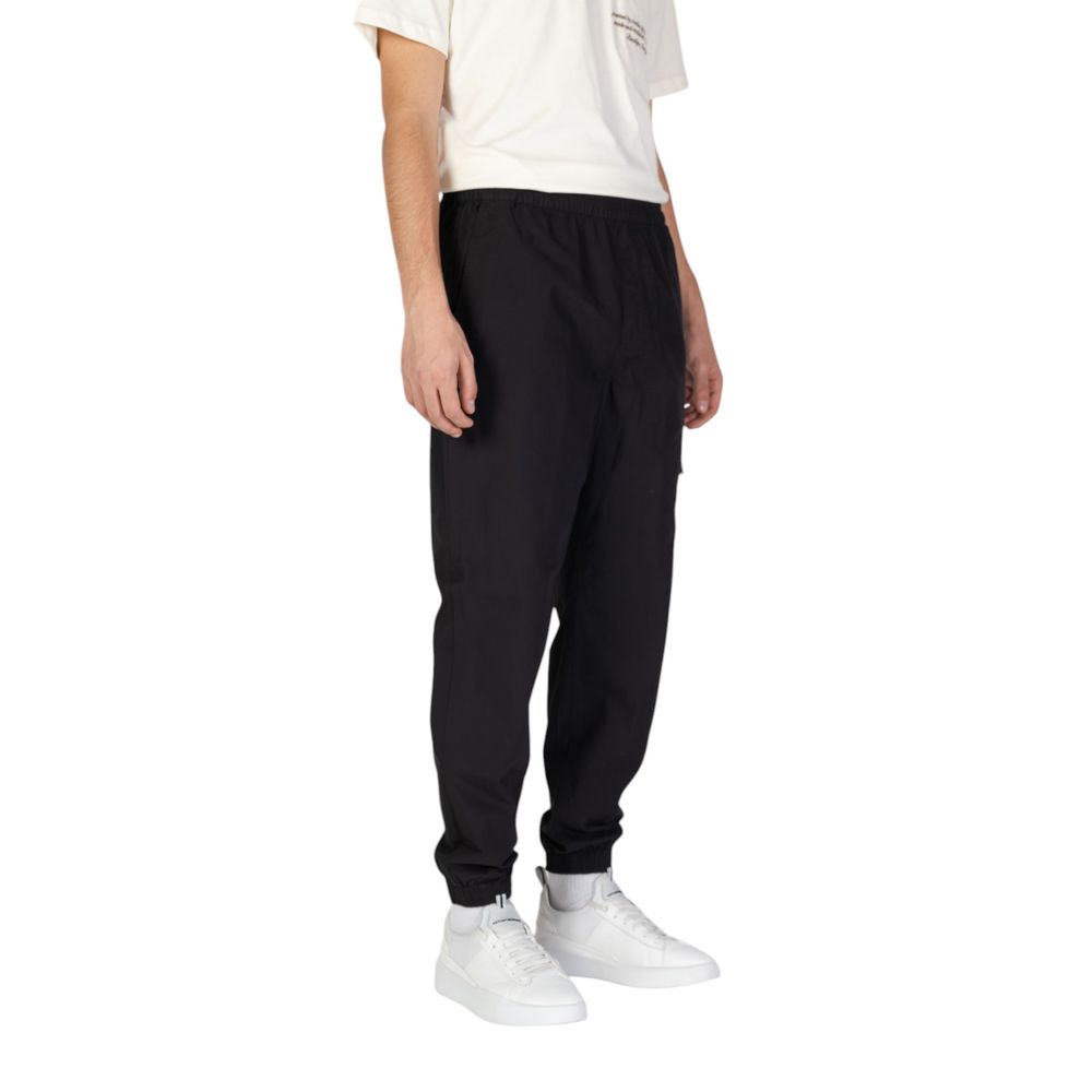 Black Cotton Joggers Workout Pant