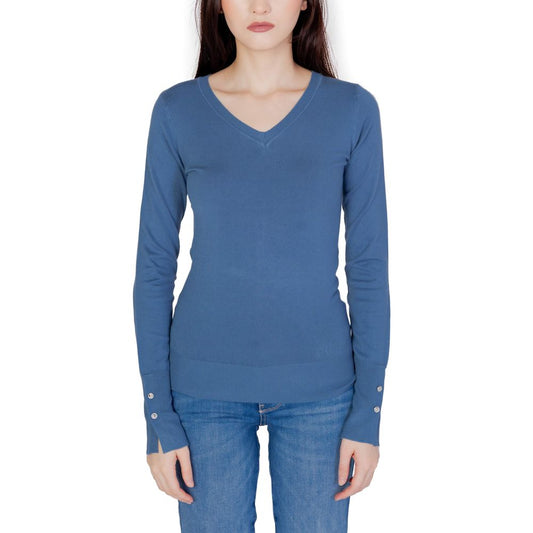 Tops y camisetas de algodón azul