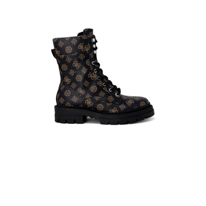 Bota de cuero marrón