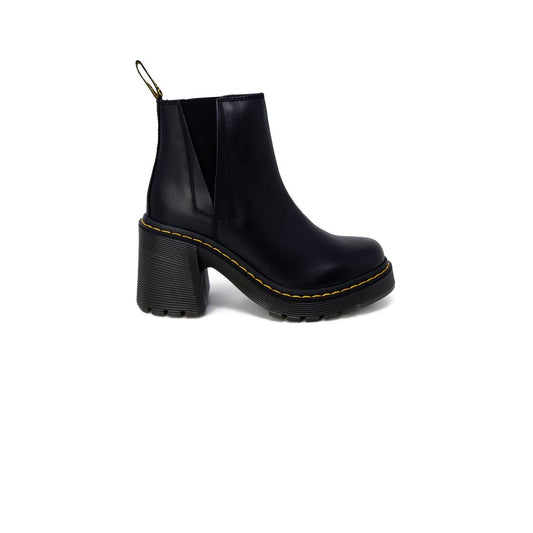 Black Leather High Heel