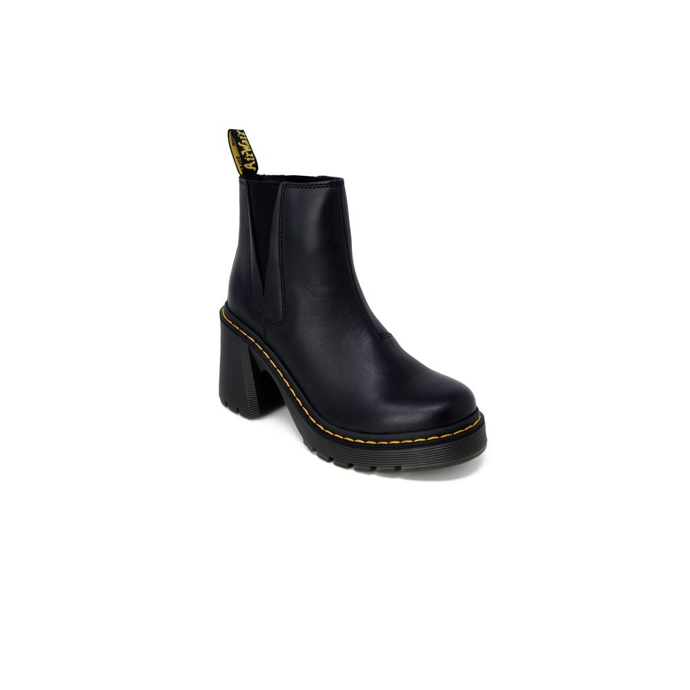 Black Leather High Heel