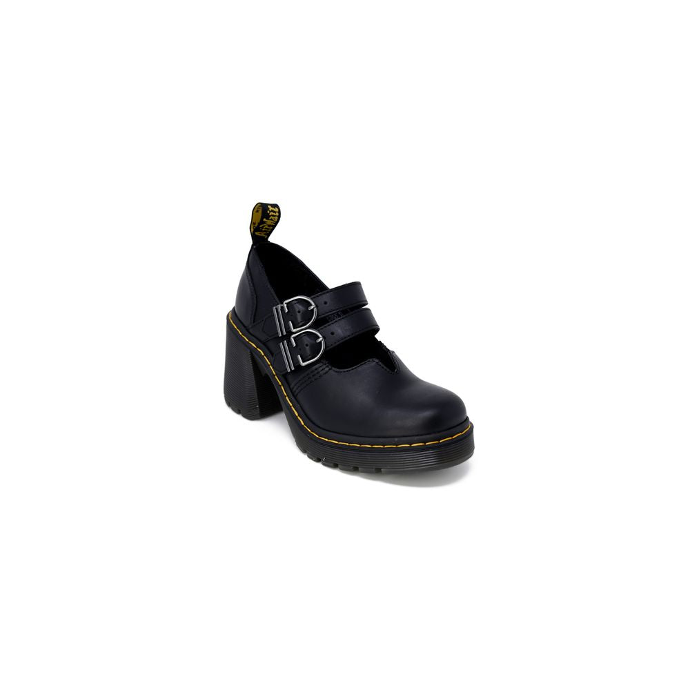 Black Leather High Heel
