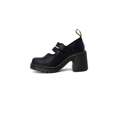Black Leather High Heel
