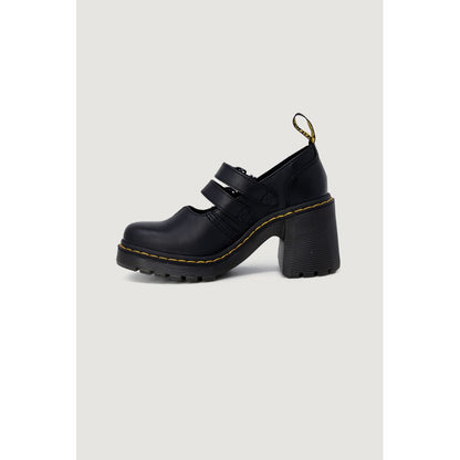 Black Leather High Heel