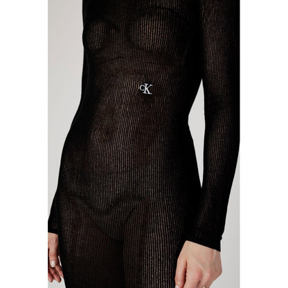 Vestido acrílico negro
