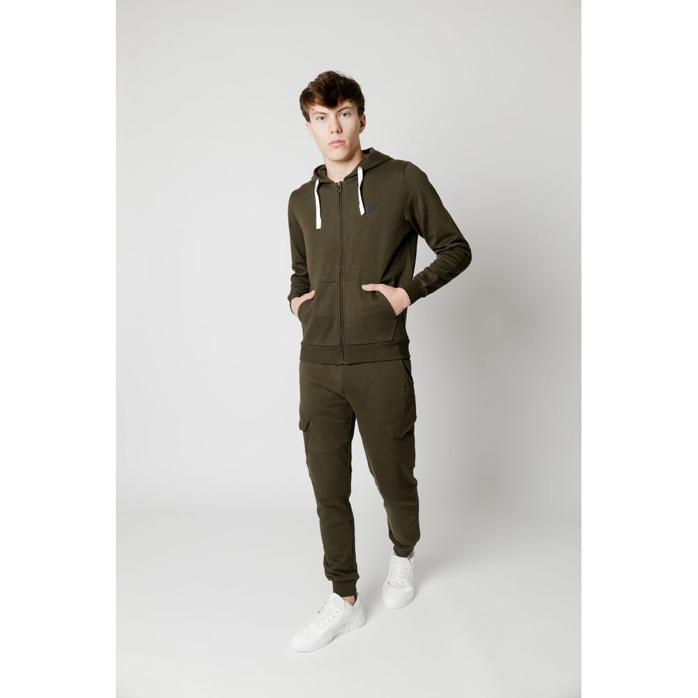 Green Cotton Hoody