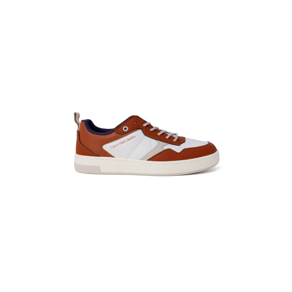 Zapatillas de piel marrón