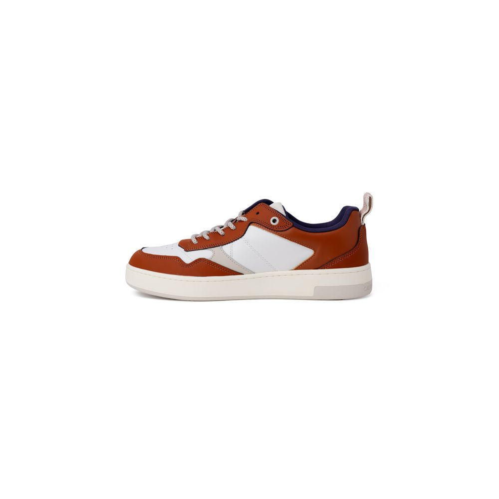 Zapatillas de piel marrón