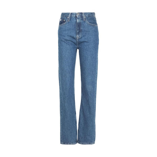 Vaqueros y pantalón de algodón azul claro
