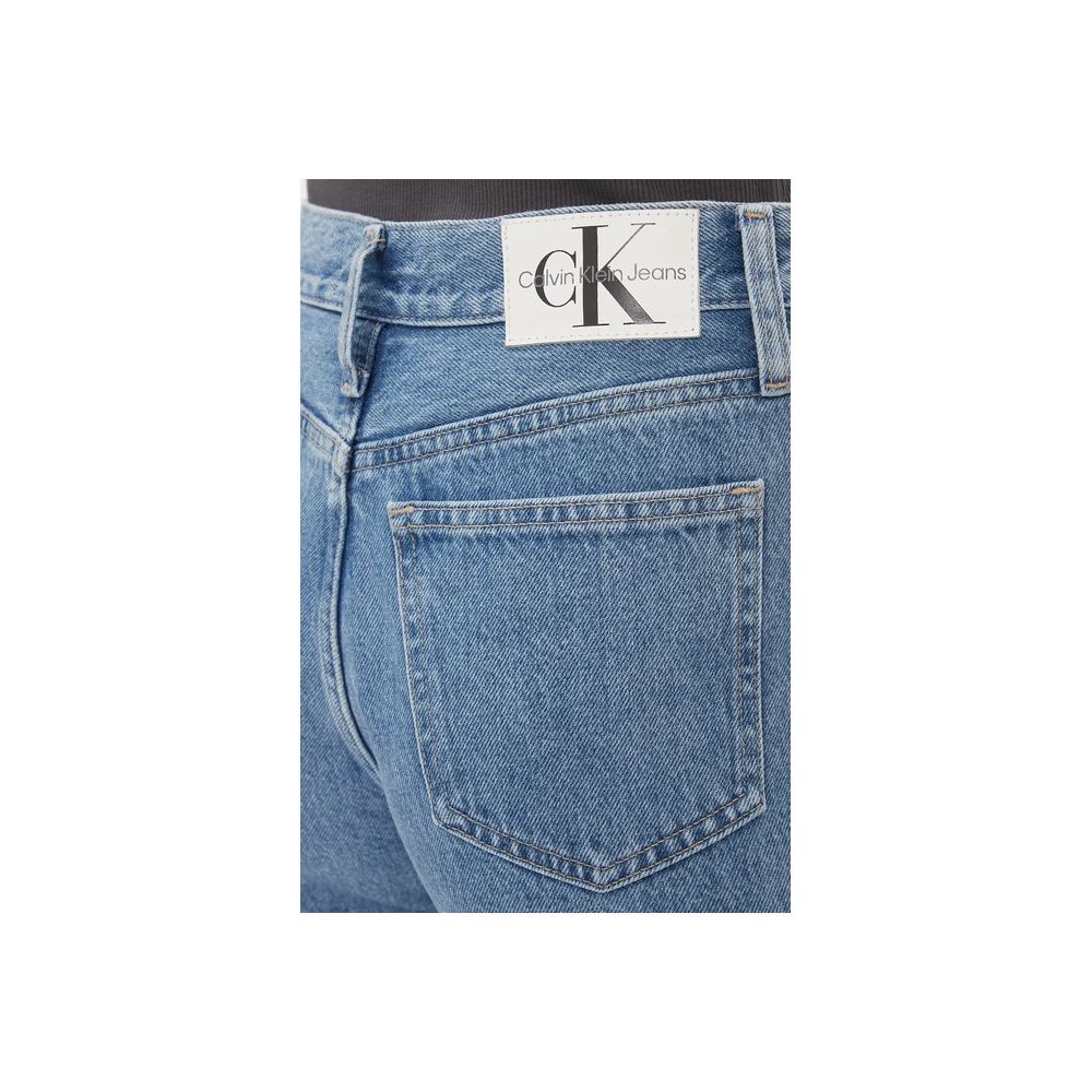 Light Blue Cotton Relaxed Fit Jean