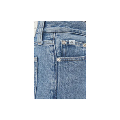 Light Blue Cotton Relaxed Fit Jean