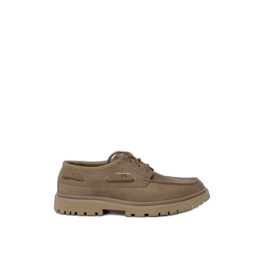 Cuero marrón casual