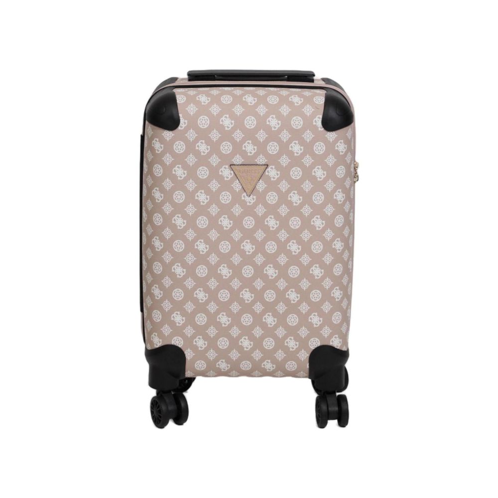 Equipaje y viaje de polietileno rosa
