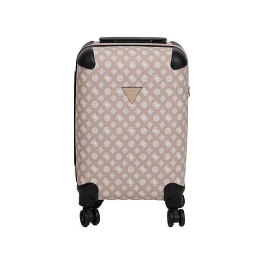 Equipaje y viaje de polietileno rosa