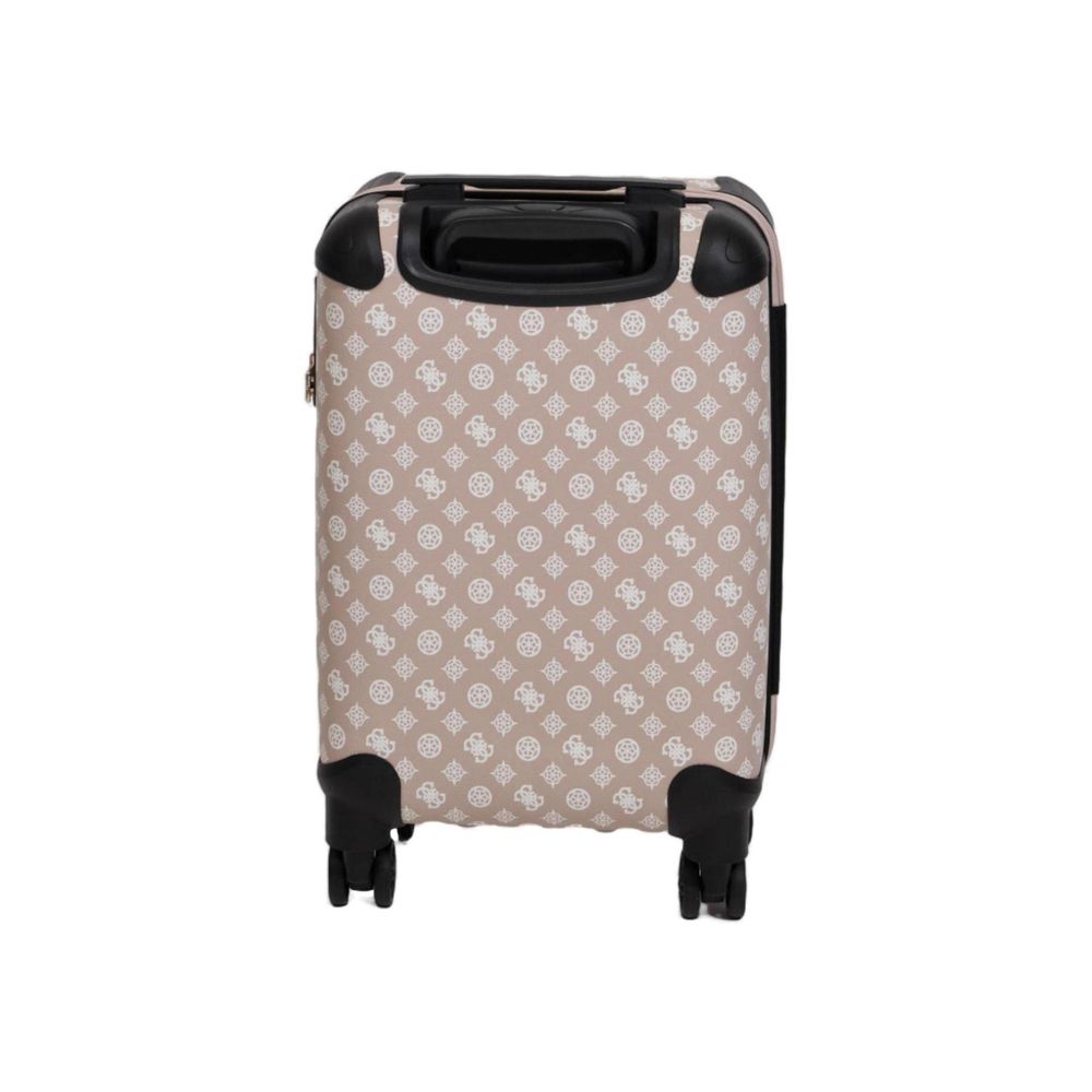 Equipaje y viaje de polietileno rosa
